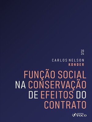 cover image of Função Social na Conservação de Efeitos do Contrato